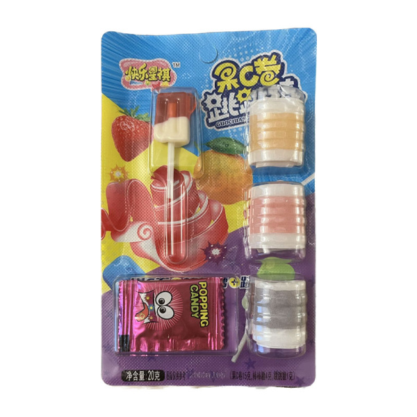 Marmelad Happy Star Chess Roll fruktovyy 20g