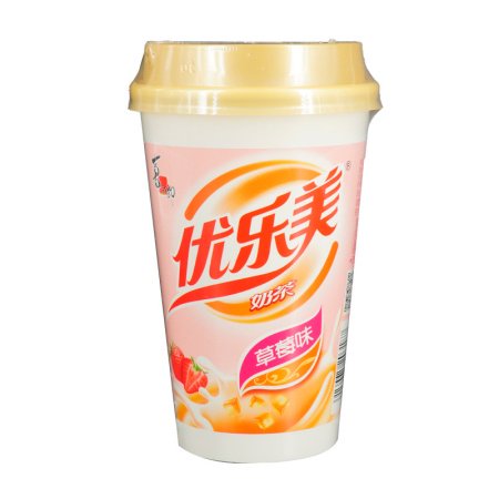 Chay Youlemei molochnyy s kokosovym zhele klubnichnyy 80g