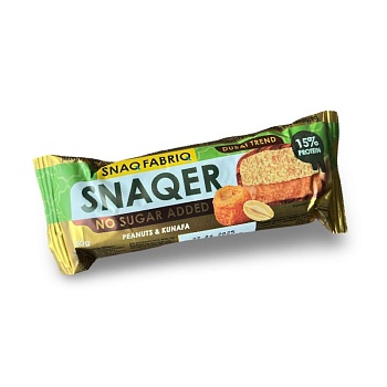Батончик Snaq Fabriq Арахисовый с хрустящим тестом 50г