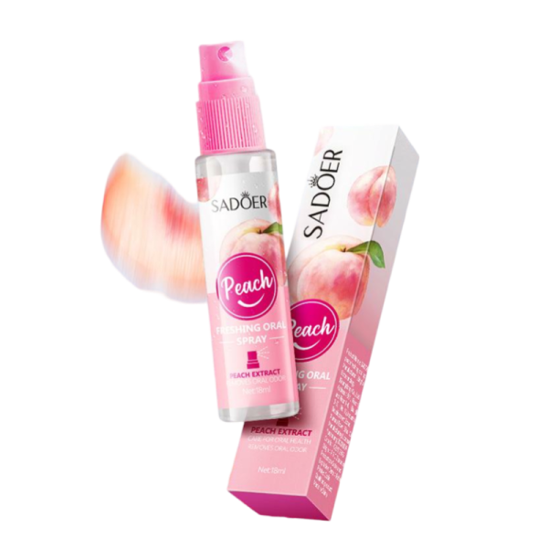 Osvezhitel Sadoer dlya polosti rta so vkusom persika 18ml