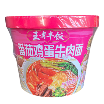 Лапша Weng Zhe Feng Fan со вкусом говядины в томатном соусе 119г