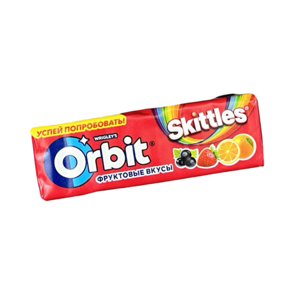 Zhevatelnaya rezinka Orbit miks frukty 14g