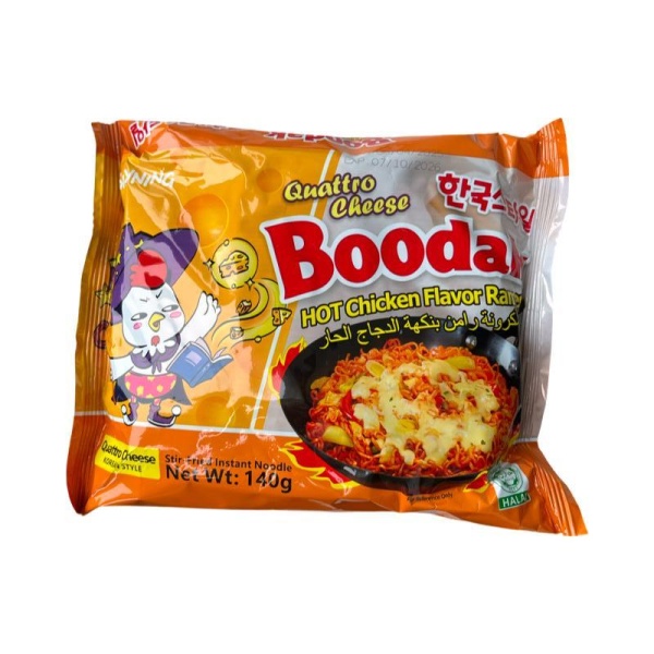 Lapsha Boodak so vkusom ostroy kuritsy Chetyre syra 140g