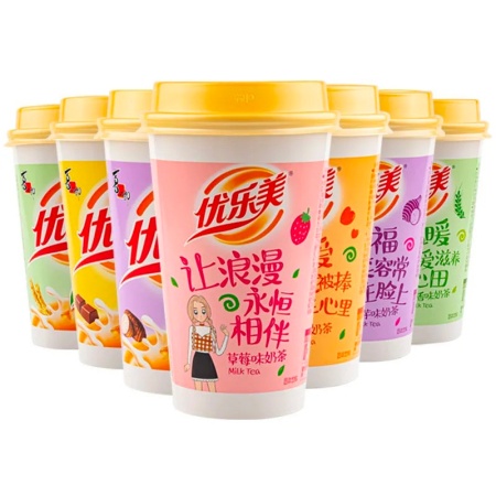 Chay Youlemei molochnyy s kokosovym zhele so vkusom krasnoy fasoli 80g_3