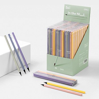 Простой карандаш Deli NS724-2B 10шт