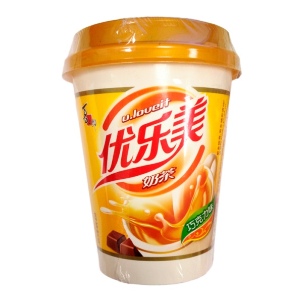 Chay Youlemei molochnyy s fruktovym zhele i shokoladom 80g