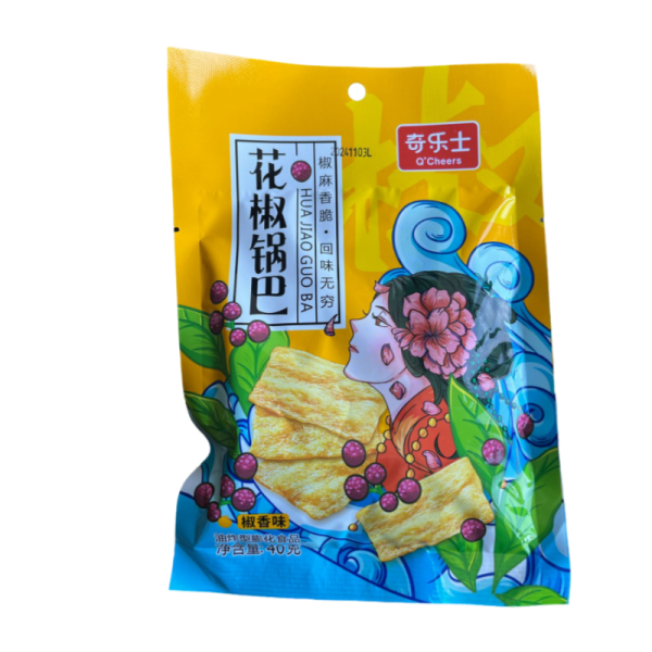 Chipsy HuaJiaoGuoBa vozdushnye s pertsem 40g