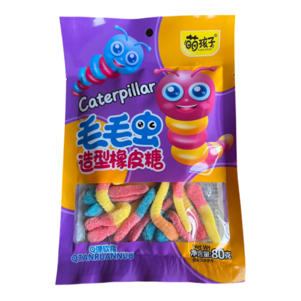 Marmelad Caterpillar v forme chervyachkov 80g