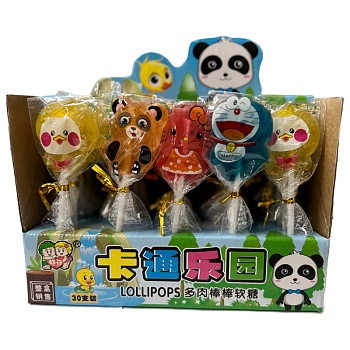 Мармелад Niu Zai Зверята на палочке 12г