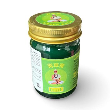 Бальзам Mho Shee Woke для массажа зелёный 50г