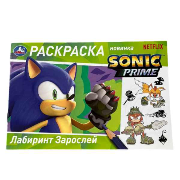 Raskraska Umka Sonic Labirint zarosley