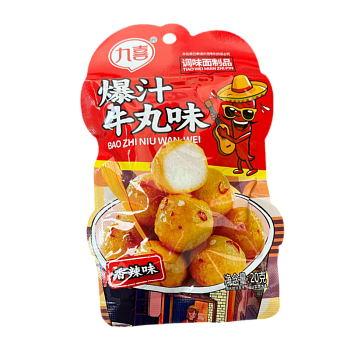 Соевое мясо Jiuxi пряные шарики 20г