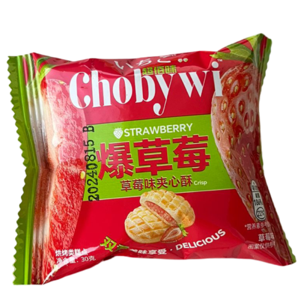 Pirozhnoe Chobywi s klubnichnoy nachinkoy