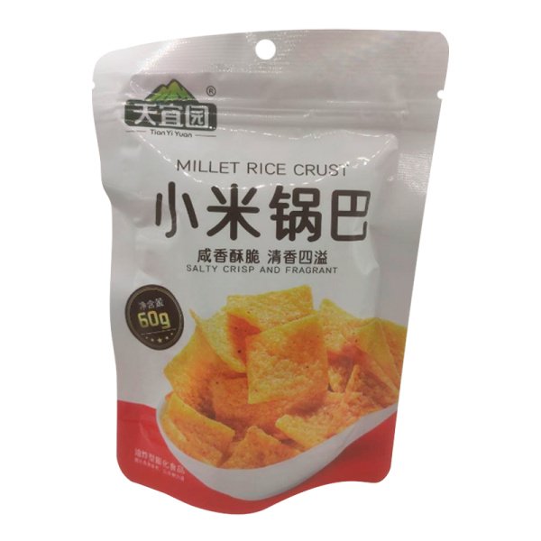 Chipsy TianYiYuan Risovye s solyu 70g