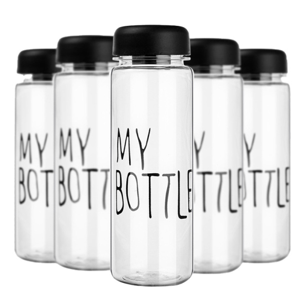 Butylka Yokee My Bottle prozrachnaya chernaya 500ml