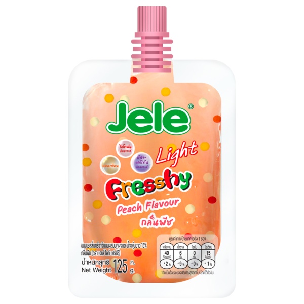 Zhele pitevoe Jele Fresshy so vkusom persika 125g