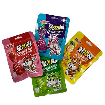 Мармелад Delicious Фруктовый в рулоне 26г