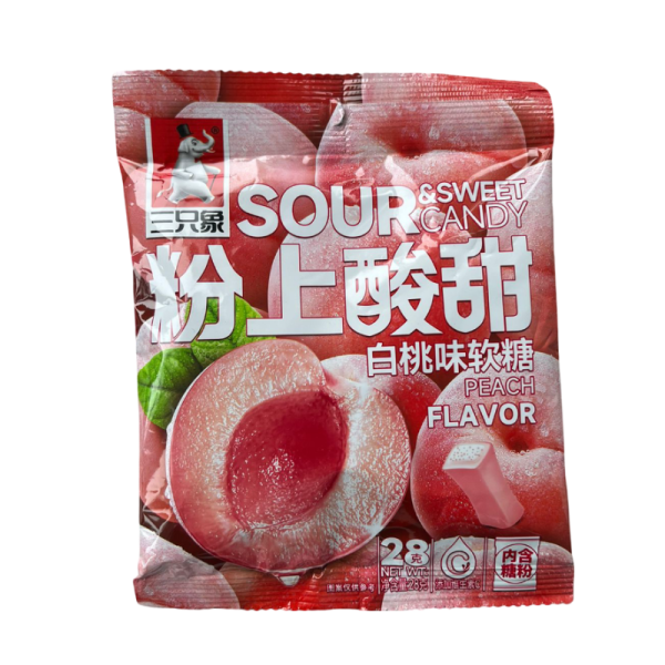 Marmelad Guangdong kislo-sladkiy so vkusom persika 28g