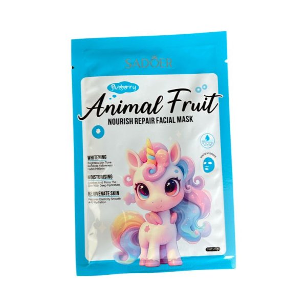 Maska Sadoer dlya litsa pitatelnaya vosstanavlivayushchaya s chernikoy 25g