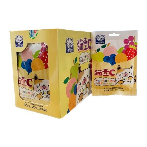 Konfety Pinnon Cat One fruktovye 22g