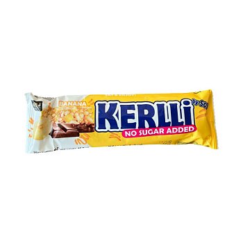 Злаковый батончик Kerlli с бананом без добавления сахара 45г