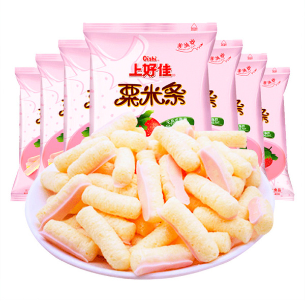 Palochki kukuruznye Oishi klubnichnye 6g