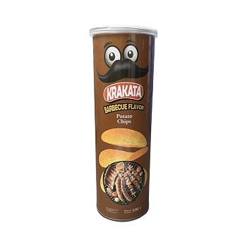 Чипсы  KRAKATA со вкусом барбекю 100г