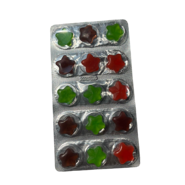 Marmelad Lechao fruktovye zvezdochki 16g