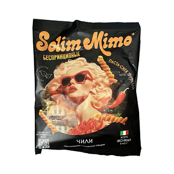 Снек Solim Mimo пшеничный со вкусом перца чили 60г