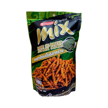 Палочки VFoods Mix хрустящие со вкусом кари и краба 60г