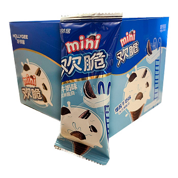 Печенье Hollygee Mini рожок молочный 20г