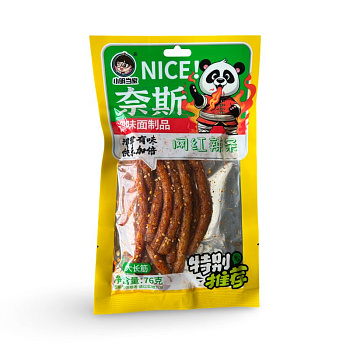 Снеки Dangjia острые со вкусом грудинки барбекю 76г