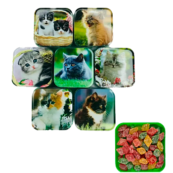 Карамель Монпансье леденцовая Котята 60г