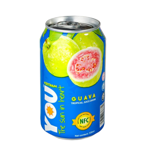 Napitok You Vietnam s sokom Guava 0,33ml