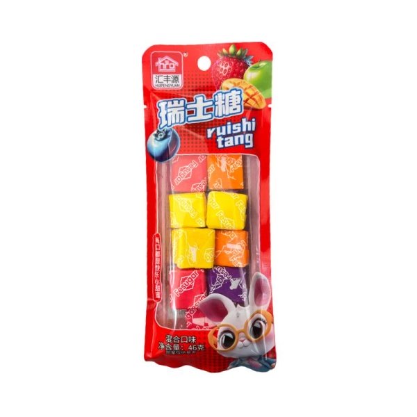 Zhevatelnye konfety Huifengyuan Blue miks vkusov 46g