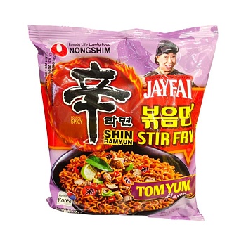 Лапша быстрого приготовления Shin Ramyun Том-Ям острая 130г