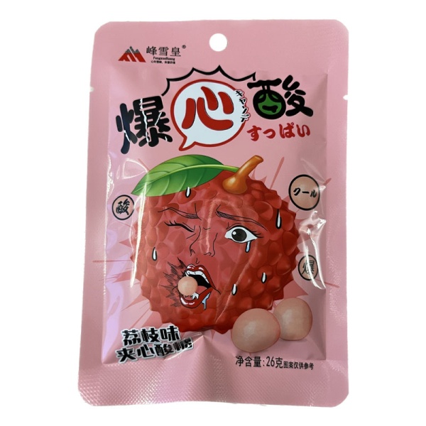 Konfety Fengxue Huang kislye lichi 26g