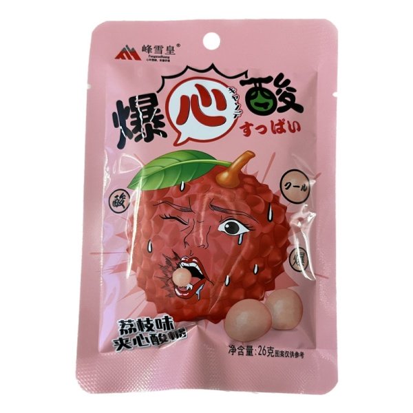 Konfety Fengxue Huang kislye lichi 26g