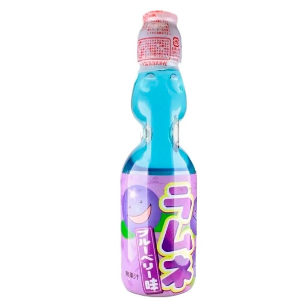 Napitok gazirovannyy Hata Kosen Ramune Ramune Chernika 200ml