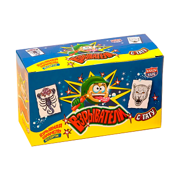 Карамель взрывная с татуировкой Взрыватели 2г