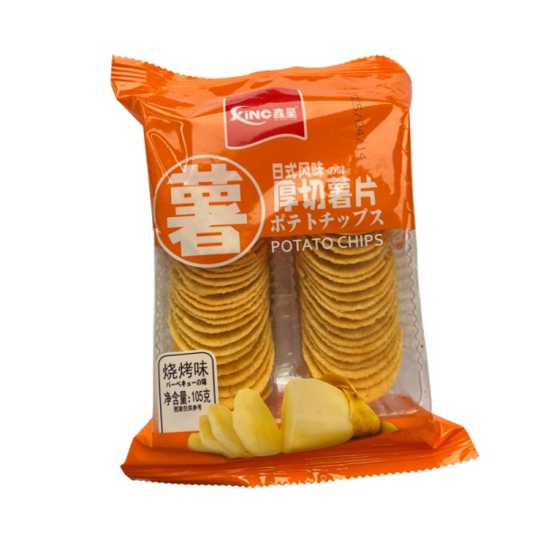 Chipsy Xincheng kartofelnye 105g