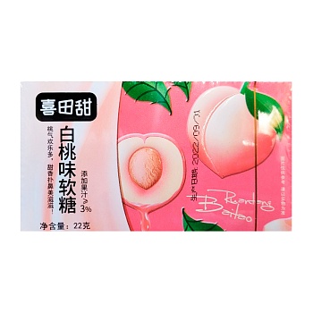 Жевательная резинка Kita Персик 22г