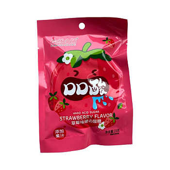 Конфеты Yiranxindong Кислые фруктовое ассорти 23г