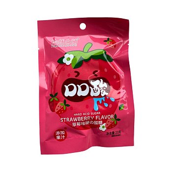 Конфеты Yiranxindong Кислые фруктовое ассорти 23г