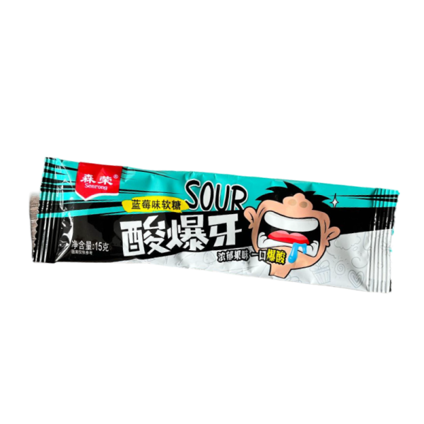 Zhevatelnaya konfeta Senrong kislaya 15g