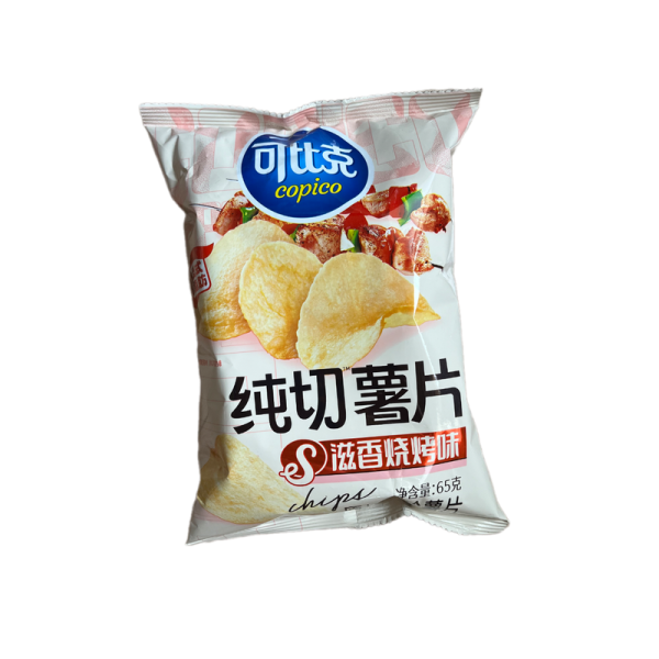 Chipsy Copico so vkusom barbekyu 65g