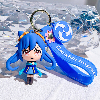 Брелок Yokee Genshin Impact Keqing
