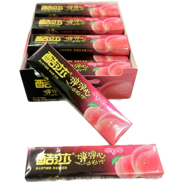 Zhevatelnye konfety Kusha Persik 25g