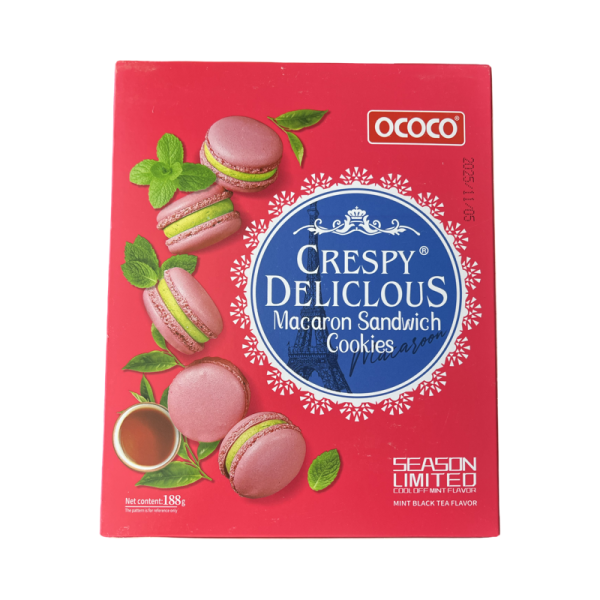 Makaruny OCOCO so vkusom myaty i chaya 188 g