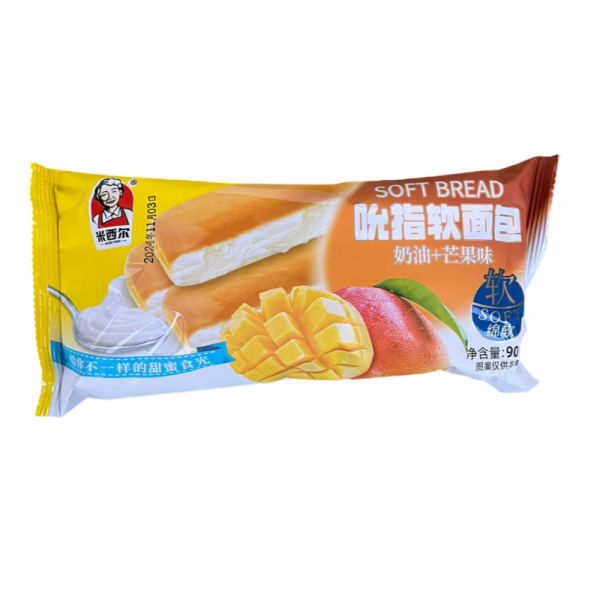 Bulochka Mixer Food slivochnaya s mango 90g